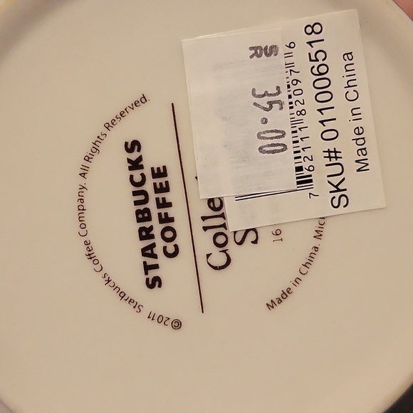 2011 Starbucks Kingdom of Saudi Arabia Global Icon Mug -Discontinued (Very Rare) - Picture 3 of 3